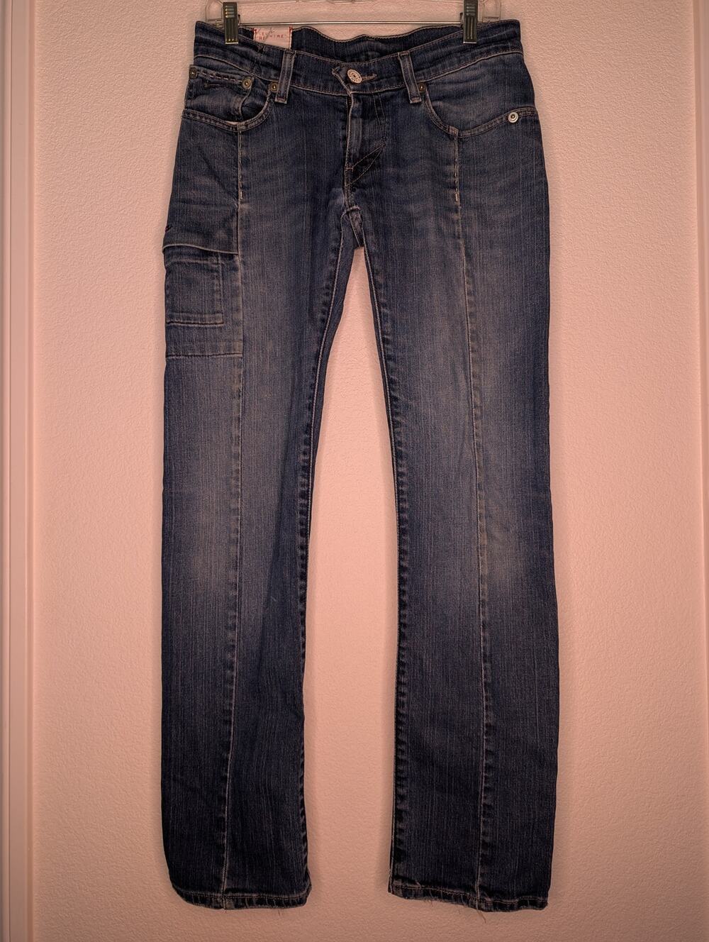 Levi's Redwire Women's Slouch Straight Leg Medium Wash Jeans 3M Casual Travel
